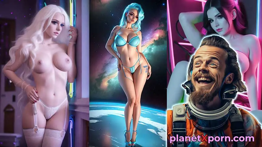 Space porn astronaut created by AI